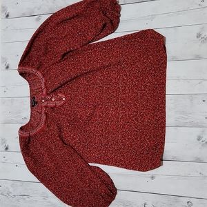 MAX Edition Medium Womens Floral blouse